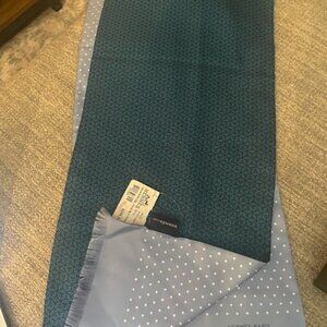 Hermes Mens Double Face Silk Foulard NWT